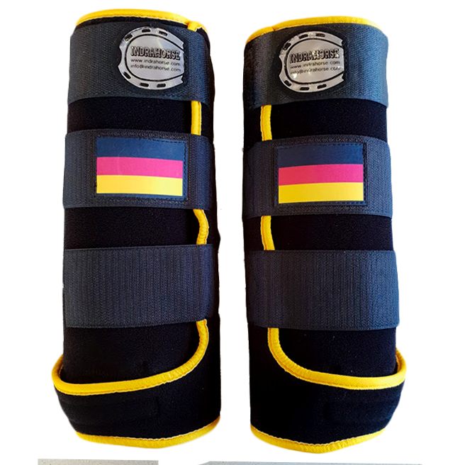 legprotectors fantasy black yellow german flag